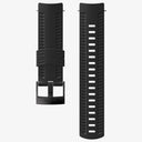Suunto 24 MM Athletic 2 Silicone Strap (Non Dive)-BLACK/BLACK