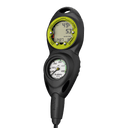 Suunto CB - Two In Line 4000 PSI Pressure Gauge and Zoop Novo Dive Computer-LIME