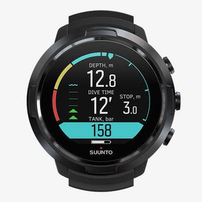 Suunto D5 Wrist Dive Computer with USB Cable-ALL BLACK