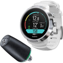 Suunto D5 Wrist Dive Computer with USB Cable & POD Package-White-