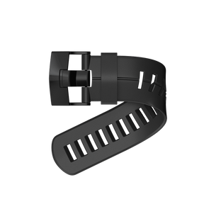 Suunto DX Black Silicone With Buckle Extension Strap-