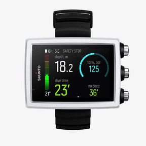 Suunto EON Core Dive Computer w/ USB Cable, Bungee with Cable and POD Package-WHITE