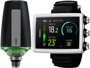 Suunto Eon Core Wrist Dive Computer w/ Transmitter And USB-White-