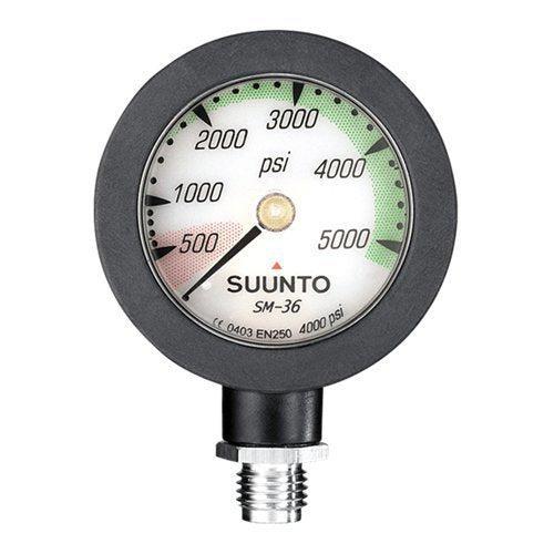 Suunto Sm-36/4000 W/ Hose W/ Sleeve Bulk Tank Pressure Gauge-