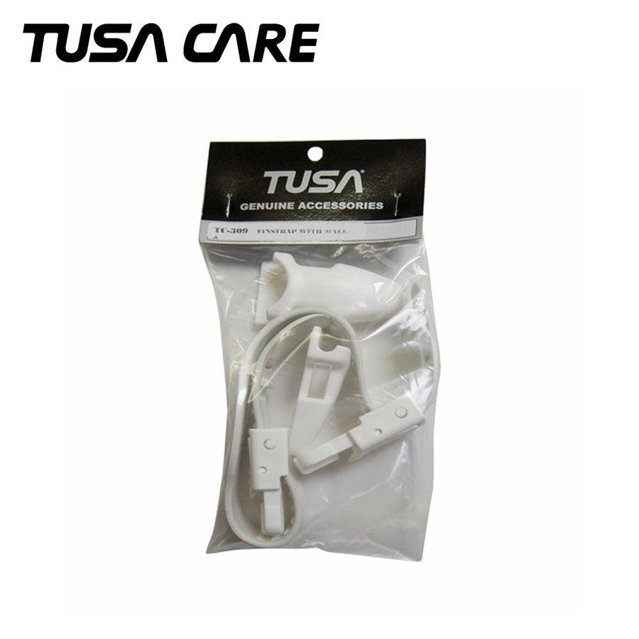 Tusa Fin Strap with Male and Female Buckle-