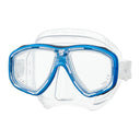 Tusa Freedom Ceos Dual Lens Scuba Diving Fin-Fish Tail Blue