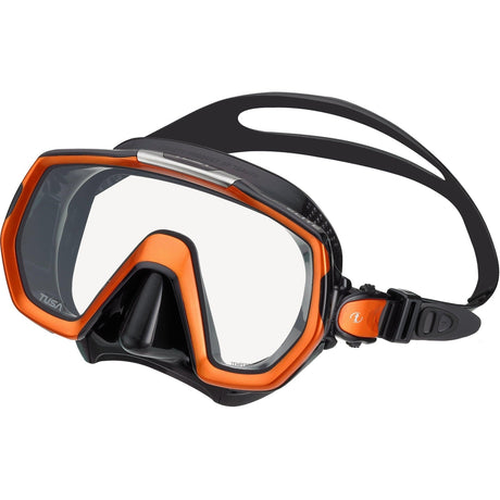 Tusa Freedom Elite Single Lens Scuba Diving Mask-