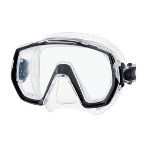 Tusa Freedom Elite Single Lens Scuba Diving Mask-Black
