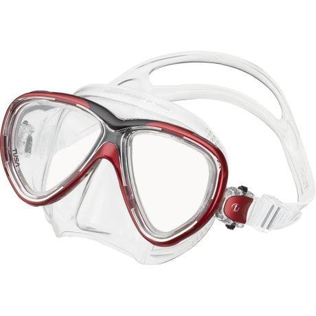 Tusa Freedom One Dual Lens Scuba Diving Mask-