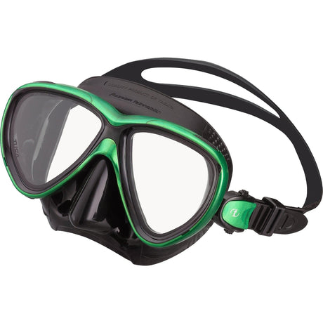 Tusa Freedom One Dual Lens Scuba Diving Mask-