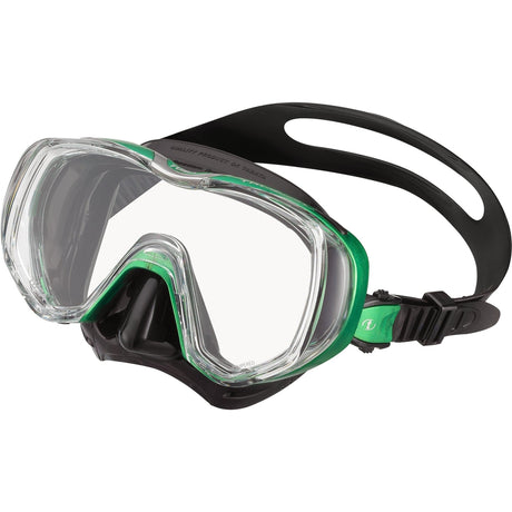 Tusa Freedom Tri-Quest Single Lens Scuba Diving Mask-