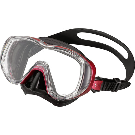 Tusa Freedom Tri-Quest Single Lens Scuba Diving Mask-