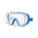 Tusa Freedom Tri-Quest Single Lens Scuba Diving Mask-Fish Tail Blue