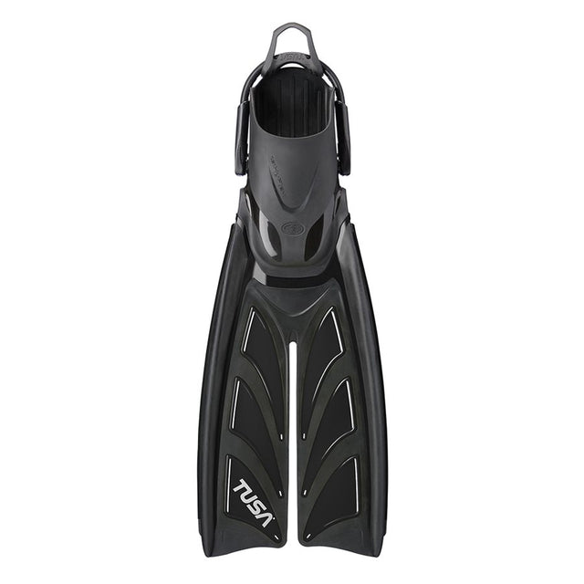 Tusa Hyflex Zoom Fin-Black-XS-