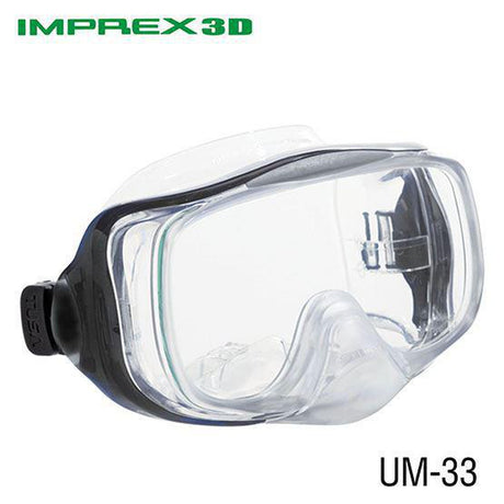 Tusa Imprex 3D Dive Mask and Snorkel Combo (UM-33/USP-250)-