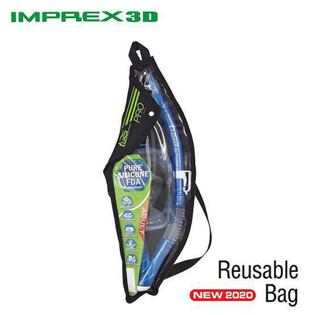 Tusa Imprex 3D Dive Mask and Snorkel Combo (UM-33/USP-250)-