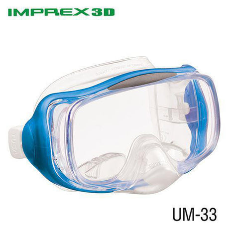 Tusa Imprex 3D Dive Mask and Snorkel Combo (UM-33/USP-250)-