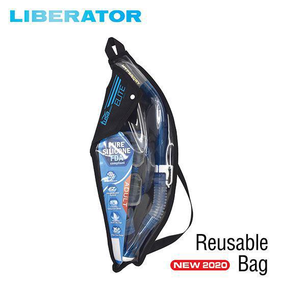 Tusa Liberator Dive Mask and Snorkel Combo (UM5000/USP-190)-