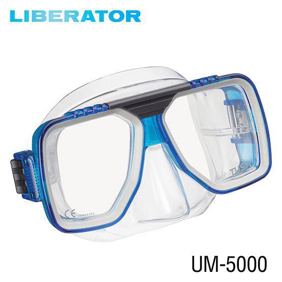 Tusa Liberator Dive Mask and Snorkel Combo (UM5000/USP-190)-