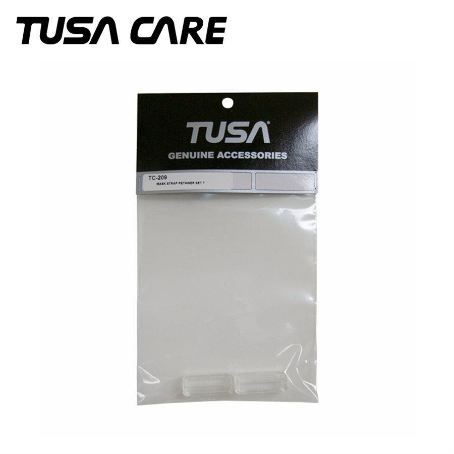 Tusa Mask Strap Retainer Set, T-