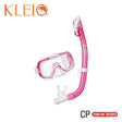 Tusa Mini-Kleio Junior Dive Mask and Snorkel Combo (UM2000/USP220)-Clear Pink