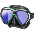 Tusa Paragon Dual Lens Scuba Diving Mask-Energy Green