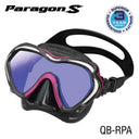 Tusa Paragon S Single Lens Scuba Diving Mask-Rose Pink