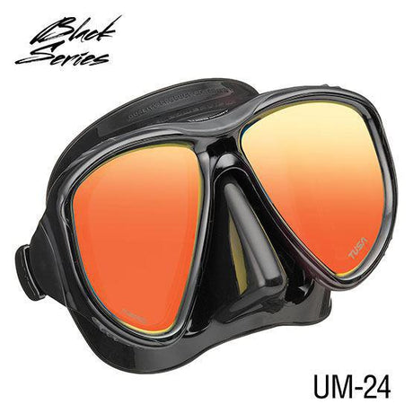 Tusa Powerview Mirrored Dive Mask and Snorkel Combo (UM-24/USP-250)-