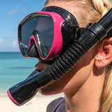 Tusa Serene Mirrored Dive Mask and Snorkel Combo (M16/SP250)-