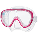 Tusa Tina Single Lens Scuba Diving Mask-Bougainvillea Pink