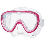 Tusa Tina Single Lens Scuba Diving Mask-Bougainvillea Pink