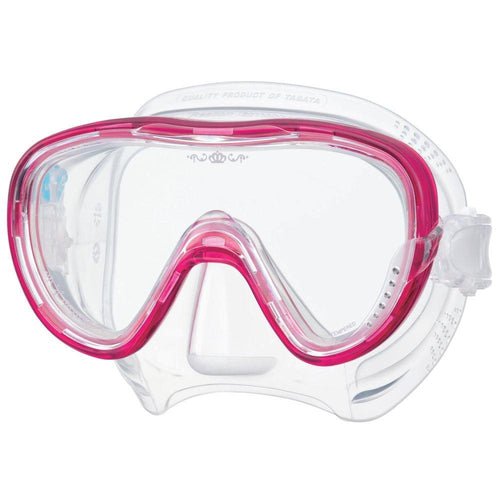 Tusa Tina Single Lens Scuba Diving Mask-Bougainvillea Pink