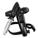 Tusa X-Pert II Stainless Steel Blunt Tip Blade-Black