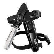 Tusa X-Pert II Stainless Steel Blunt Tip Blade-Black
