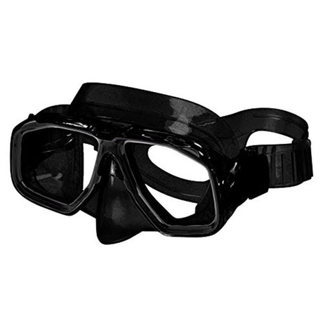 Used Akona Wahoo Jr. Dive Mask-Black Silicone-