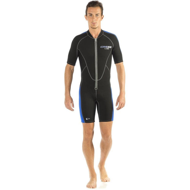 Used Cressi Lido Shorty Wetsuit 2mm Size XL/5-XL/5-Like New-