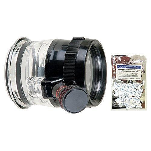 Used Ikelite FL FLat Port With Focus For Canon 100MM w/ FREE Moisture Absorbers-Very Good-