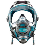 Used Ocean Reef Diving Mask Neptune Space G.Divers-Emerald