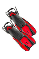 Used Ocean Reef Duo Fins-Red-S/M-Good