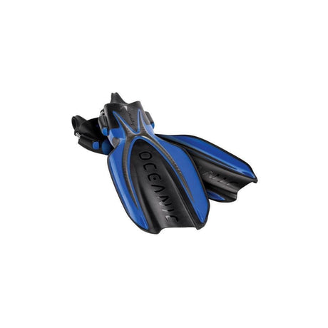 Used Oceanic Manta Ray Fin-Blue/Black-XL-Very Good