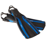 Used Oceanic Viper Fins (Open Heel)-Blue/Black-Like New-
