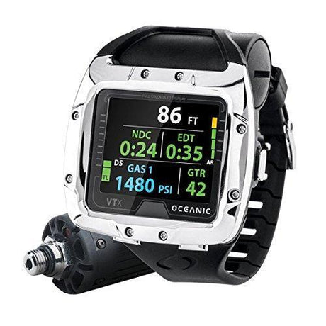 Used Oceanic VTX Scuba Diving Computer Receiver Only-Very Good-