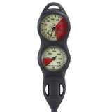 Scubapro 2-Gauge U-Line Compact Plastic Pressure Gauge, Standard Depth Gauge Dive Console-