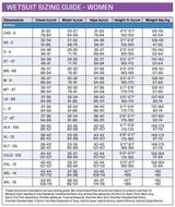 Used Scubapro Everflex Steamer 3/2 mm Womens No Zip-