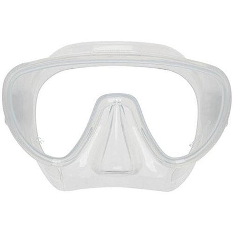 Used Scubapro Mini Frameless Mask Scuba Diving-White