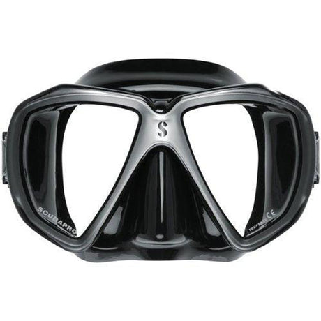 Used Scubapro Spectra Mask-Black/Silver/Black Skirt