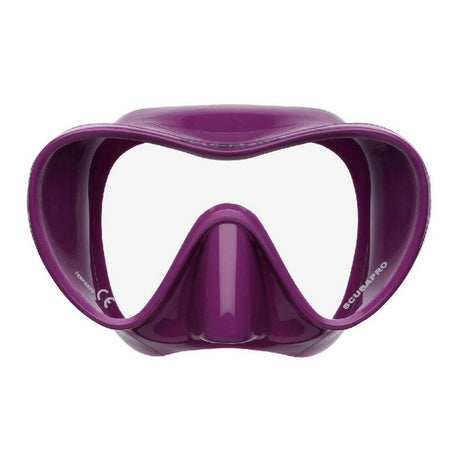 Used Scubapro Trinidad 3 Dive Mask-Purple