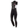 Used Scubapro Womens Hybrid Front Zip 3mm Sleeveless Wetsuit-Black/White