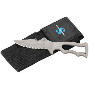 Scubapro X-Tek X-Cut Titanium Knife W Nylon Sheath-(13 cm - 5 in)
