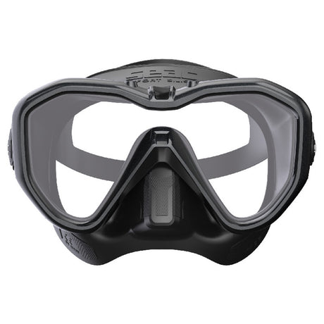 Used Seac Italica 50 S/BL Black Metal Mask-Black Metal-Like New-